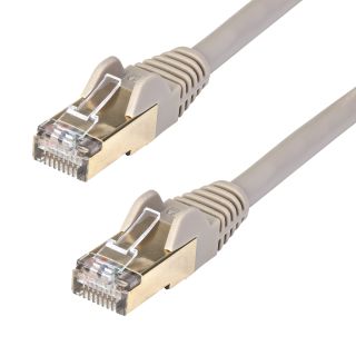 StarTech.com 1.5m Gray Cat6a Ethernet Cable STP Snagless - 6ASPAT150CMGR - Featuring Snagless RJ45 Connectors - Available from SABR - StarTech.com Reseller