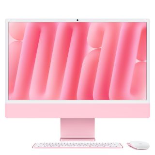 Apple iMac 24in Retina 4.5K Pink M4 8/8 Core CPU/GPU 2 Port 16GB/256GB - MWUG3X/A