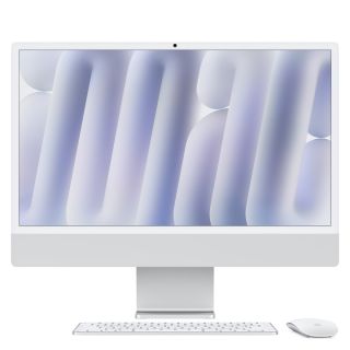 Apple iMac 24in Retina 4.5K Silver M4 8/8 Core CPU/GPU 2 Port 16GB/256GB - MWUC3X/A