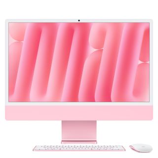 Apple iMac 24in Retina 4.5K Pink M4 10/10 Core CPU/GPU 4 Port 16GB/256GB - MWV43X/A