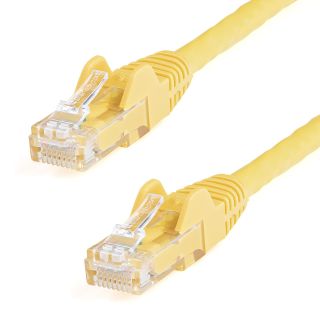 StarTech.com 1m Yellow Cat6 Ethernet Patch Cable Snagless - N6PATC1MYL - Featuring Snagless RJ45 Connectors - Available from SABR - StarTech.com Reseller