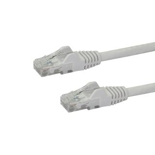 StarTech.com 10m White Cat6 Ethernet Patch Cable Snagless - N6PATC10MWH - Featuring Snagless RJ45 Connectors - Available from SABR - StarTech.com Reseller