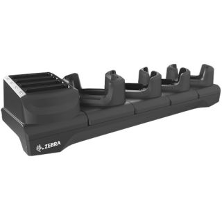 Zebra 4 Slot Cradle w/4 Slot Btry Charger TC53 TC58 - CRD-NGTC5-5SC4B