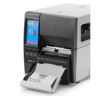 Zebra ZT231 USB/SER/ETH/BTLE 203dpi Thermal Transfer Industrial Printer w/Cutter - ZT23142-T2P000FZ - Featuring Label Cutter with Catch Tray