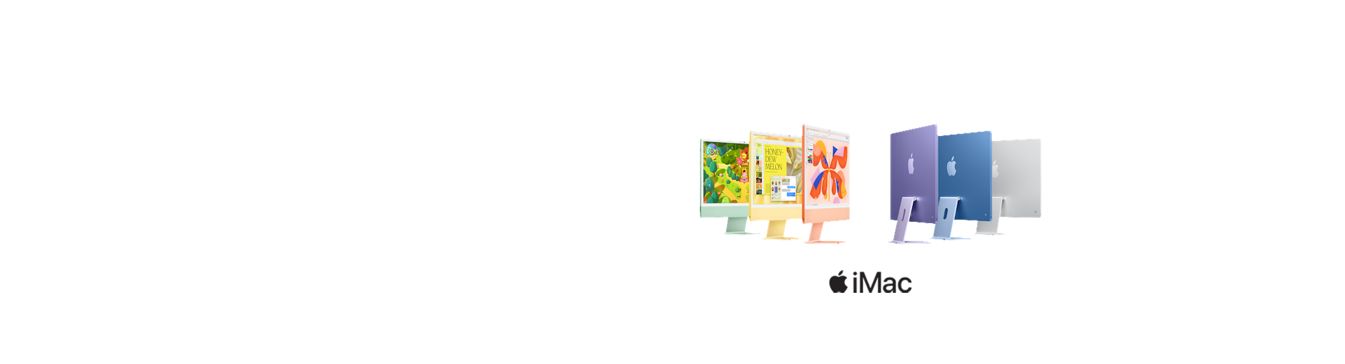 Apple iMac Banner