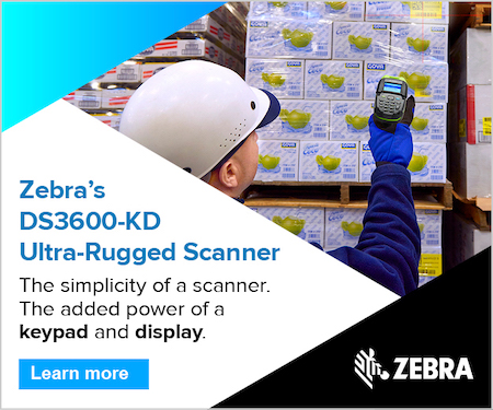 Zebra DS3768-KD Ultra Rugged Scanner